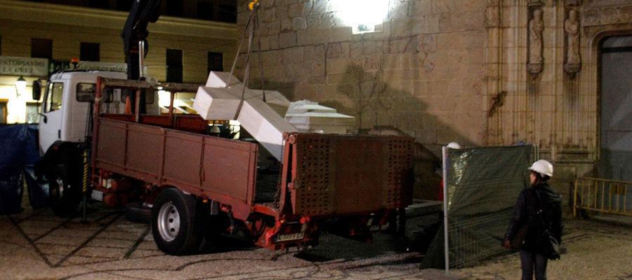 Retirada de la Cruz franquista de Callosa de Segura