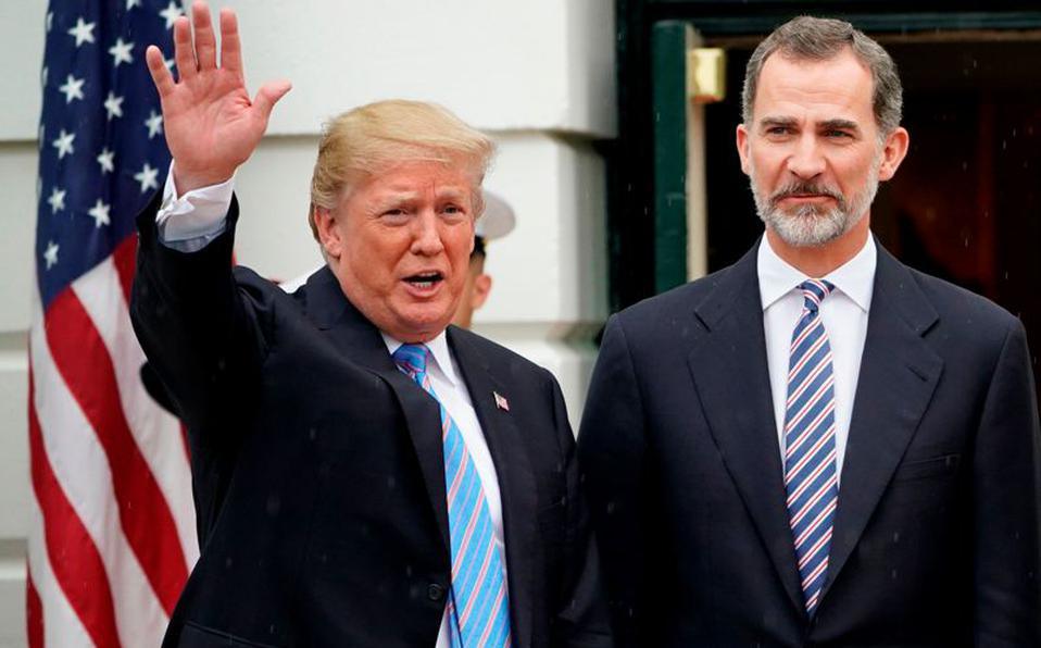 Trump, indignado con el gobierno peligroso de Sanchez e Iglesias, quiere impedir que España caiga en las garras del comunismo