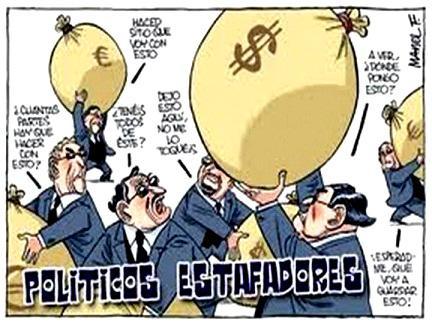 POLÍTICOS: ESTAFADORES DE CIUDADANOS Y FABRICANTES DE ESCLAVOS