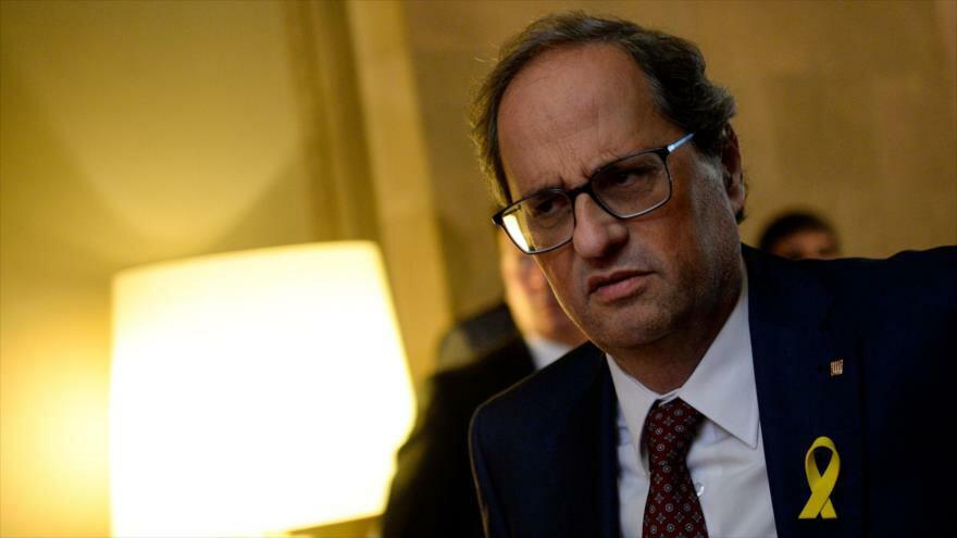 Quim Torra, aliado de Pedro Sánchez en el anterior gobierno, es, sin duda, el campeón de la "guerra sucia" en la política española