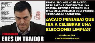 Internet está plagado de imágenes que denuncian el fraude electoral que se podría estar perpetrando en España