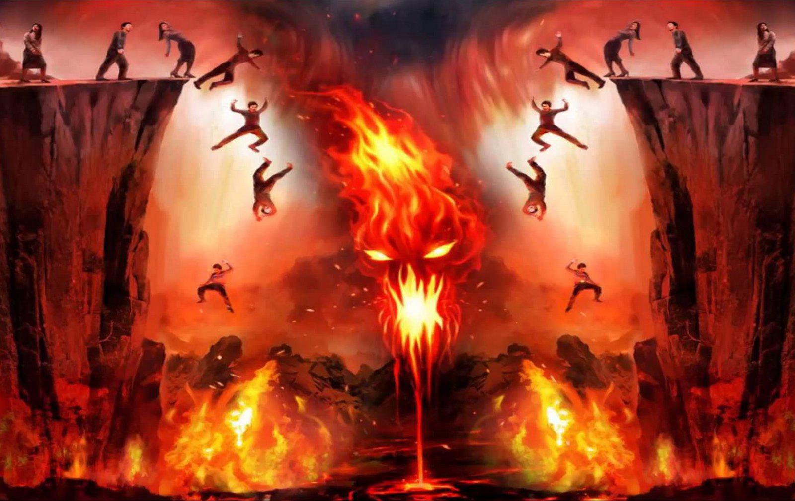 El infierno, espacio de terror al que España está siendo conducida por sus políticos y por una parte de su pueblo