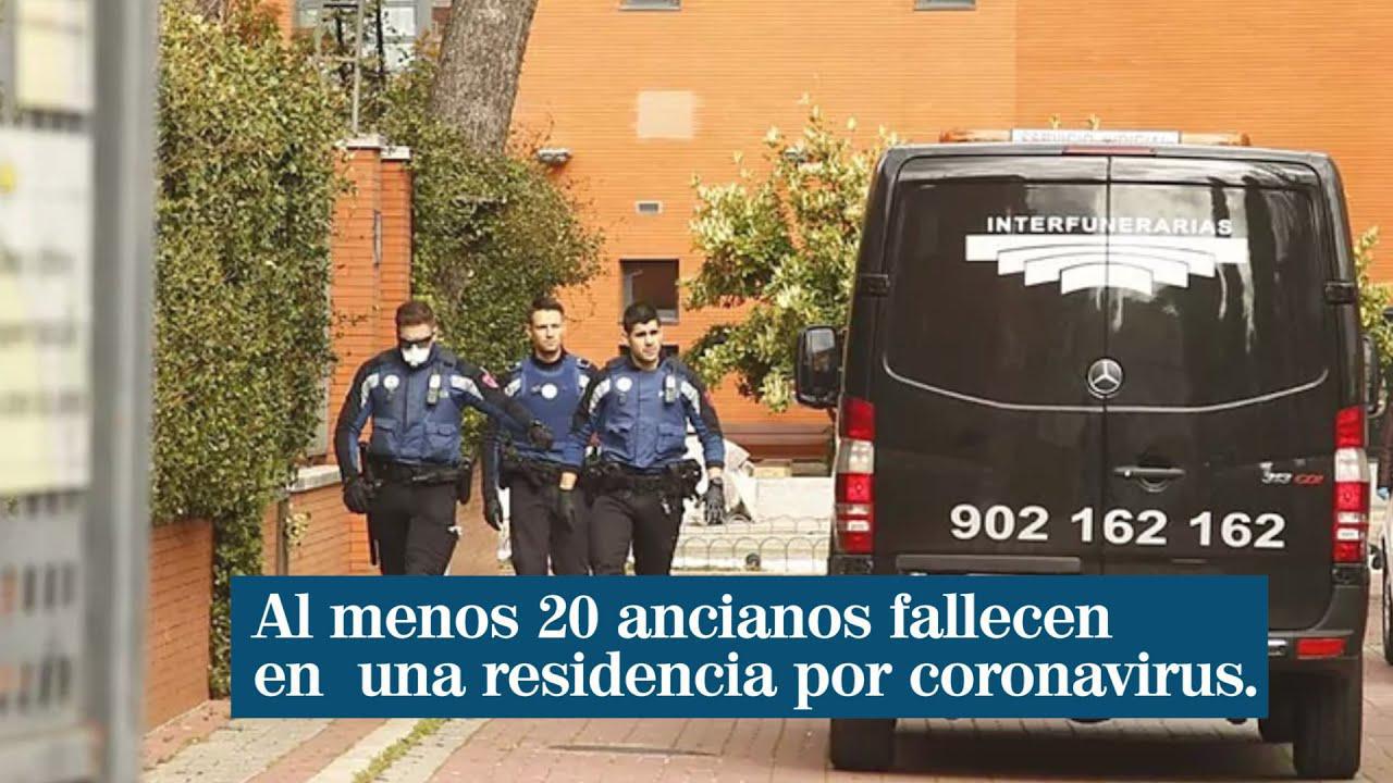 Una de las cientos de imágenes sobrecogedoras e indignantes sobre muerte de ancianos que España ha tenido que digerir