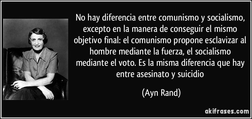 EL COMUNISMO Y EL SOCIALISMO SON SÓLO NEGOCIOS