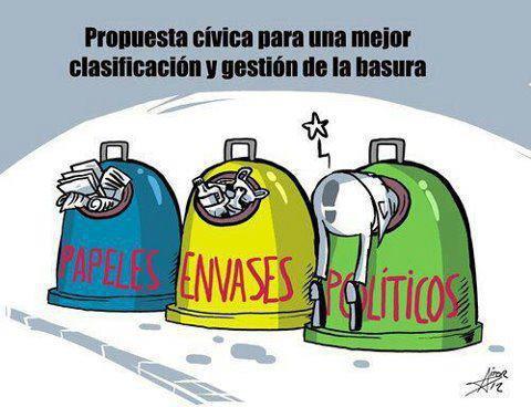 EL ESPAÑOL, UN PUEBLO QUE MERECE LA BASURA QUE TIENE EN EL PODER
