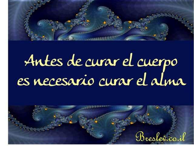 El alma enferma tiene cura