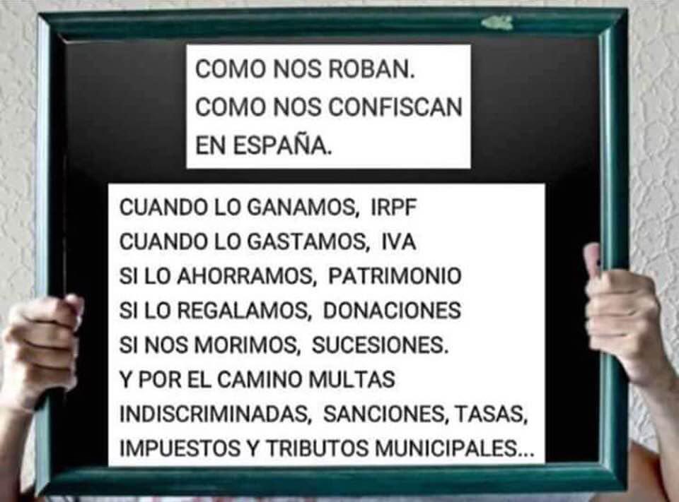 ESPAÑA: UN ESTADO SAQUEADOR