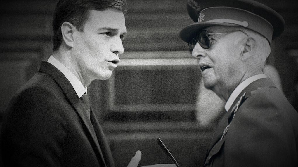 Sánchez ha desenterrado a Franco y lo ha expulsado del Valle de los Caídos, pero en realidad lo ha encumbrado y convertido en un ser más valorado por los españoles. Los españoles cada día descubren con mayor claridad y certeza que Sánchez destruye España y que Franco la engrandeció
