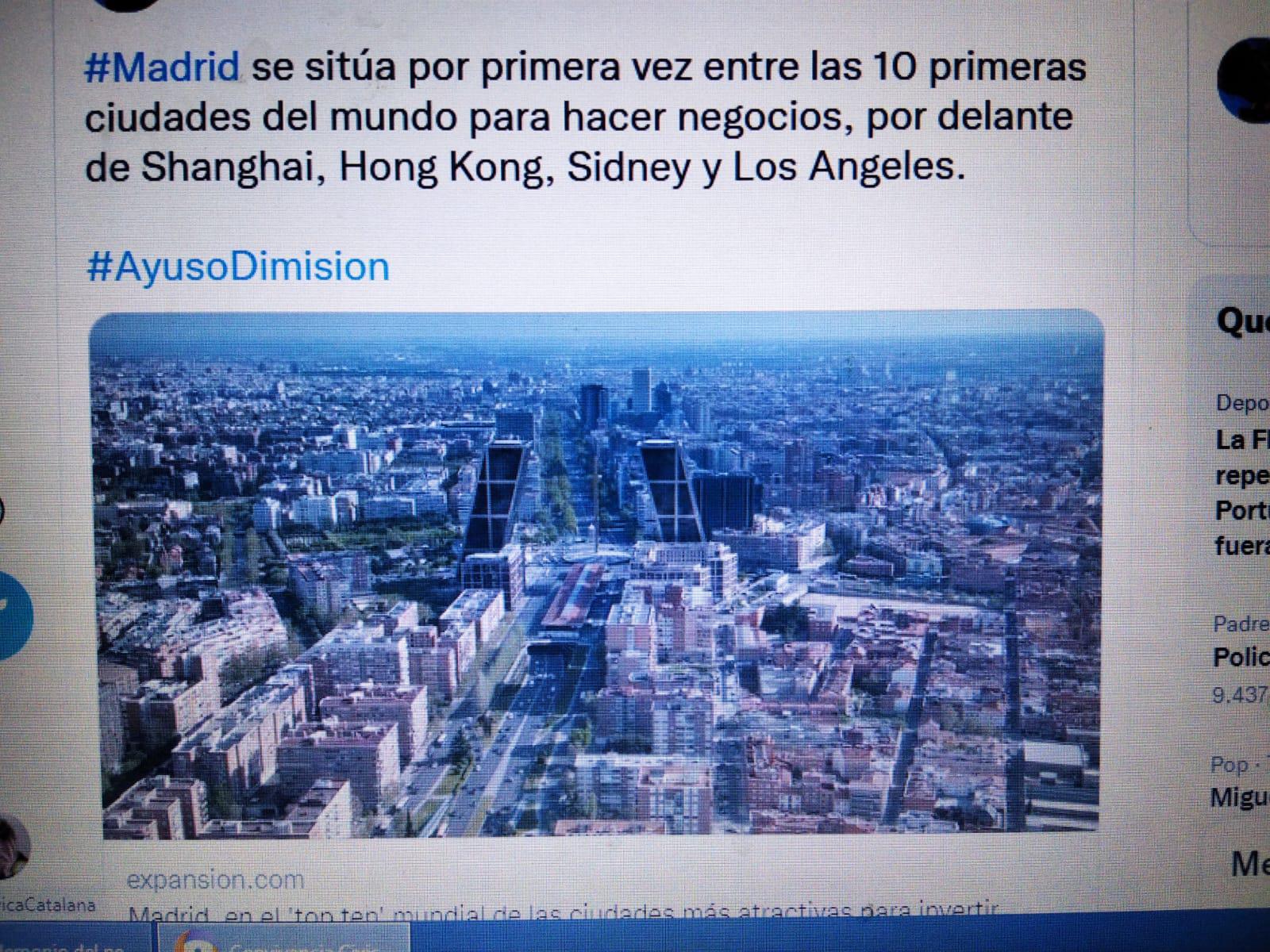 El desafío de Madrid