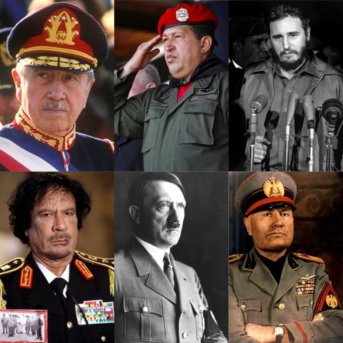 Algunos dictadores oscuros
