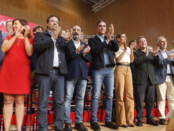 Sánchez y sus barones socialistas, llenos de inquietud porque la imagen de Sánchez está podrida y puede hacerles perder las elecciones