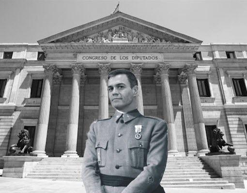 Nuestro nuevo dictador de opereta delante del Congreso
