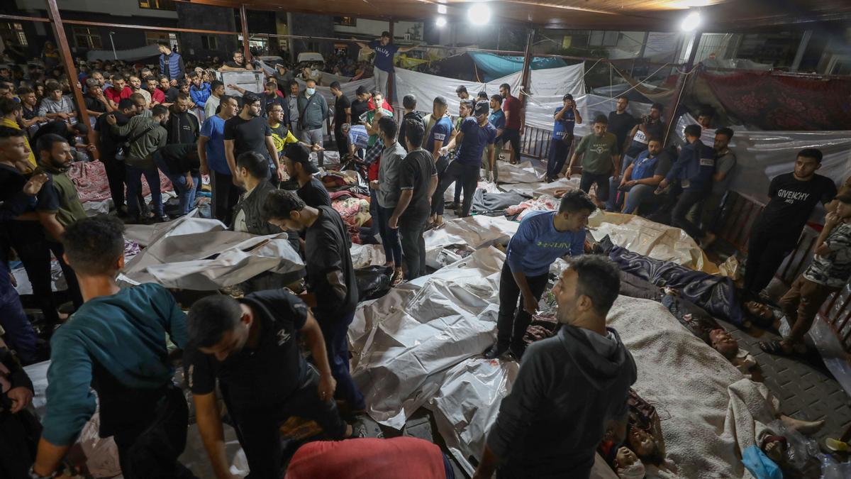 Mas de 500 muertos en hospital bombardeado en Gaza. Odio y sufrimiento a raudales.
