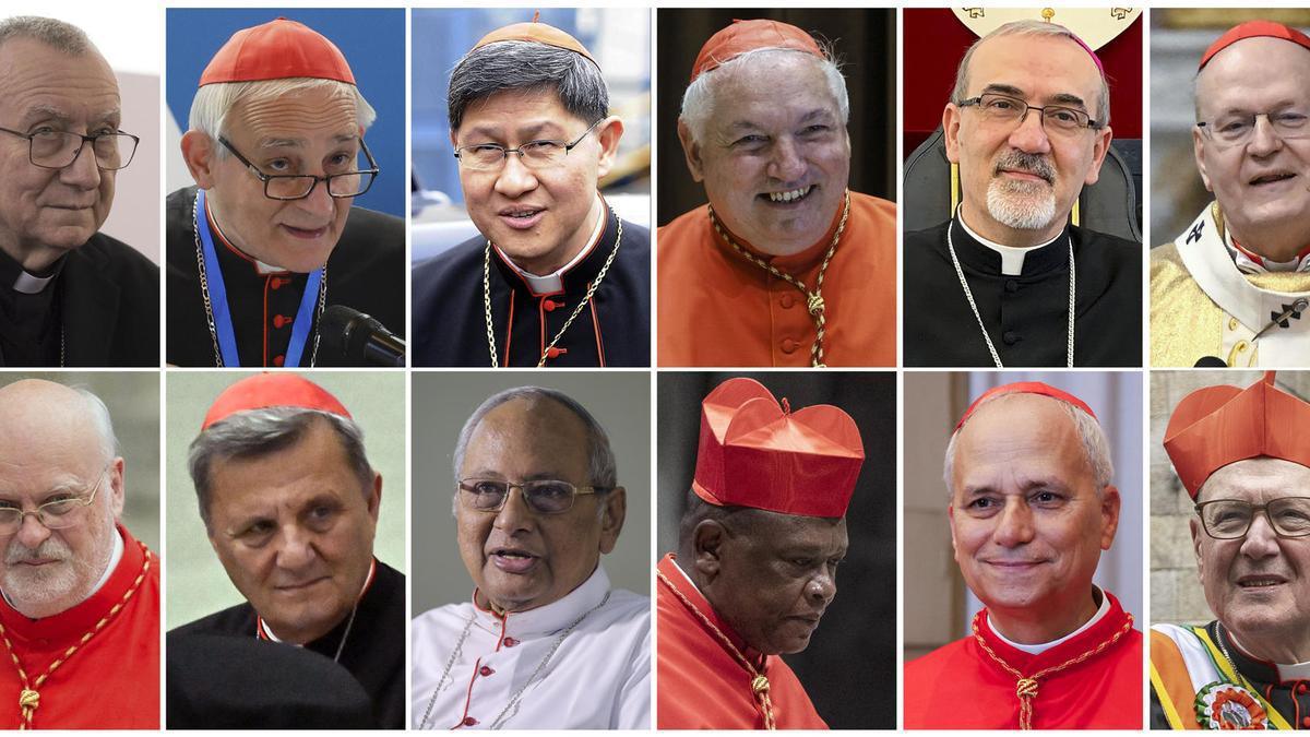 Progresistas contra conservadores. La lista de 12 papables para sustituir al "progre" Francisco.