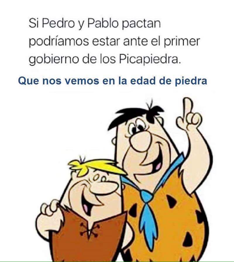 El falso "Progreso" y el gobierno de los Picapiedra