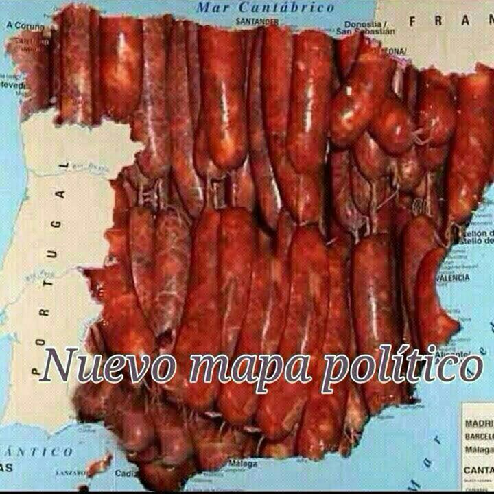 Nuevo mapa político de España