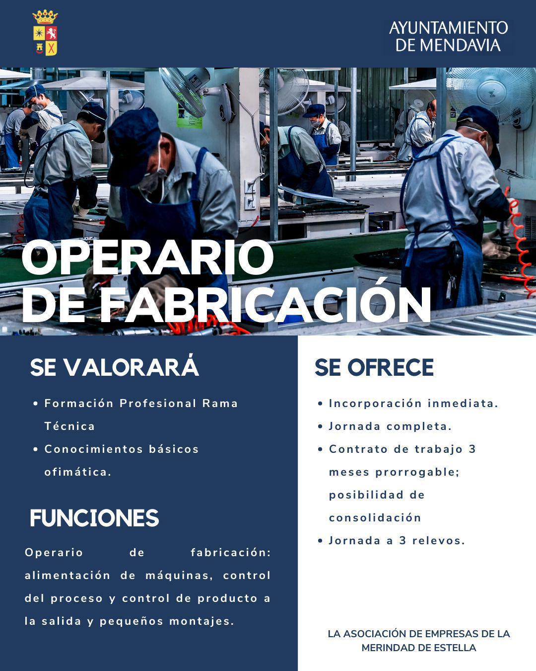 🚨 1 OFERTA NUEVA DE EMPLEO 🚨 🚨 1 OFERTA NUEVA DE EMPLEO 🚨