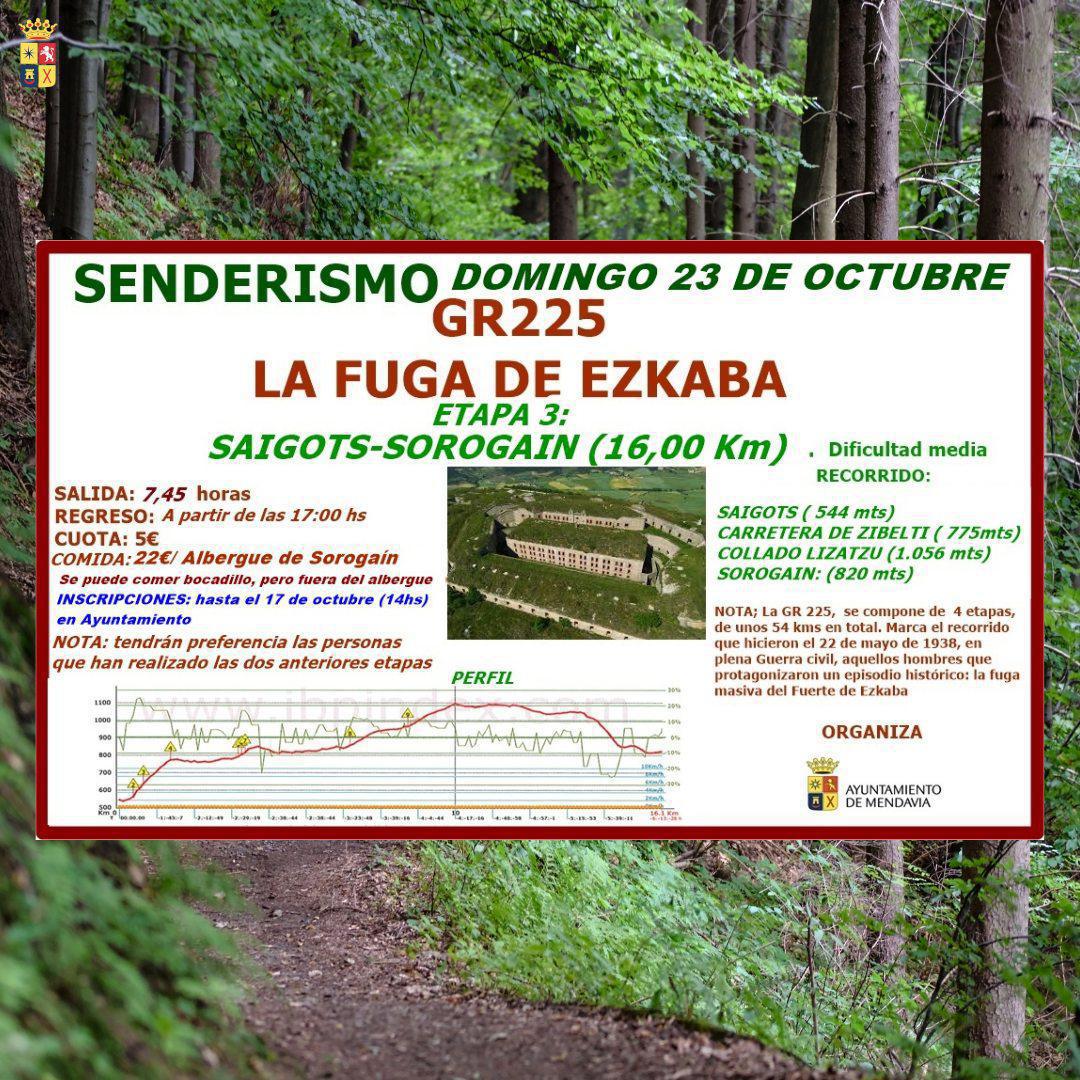 🏞🚶🏻♂️ VUELVE EL SENDERISMO DE “LA FUGA DE EZKABA” 🚶♀️🏞 🏞🚶🏻♂️ VUELVE EL SENDERISMO DE “LA FUGA DE EZKABA” 🚶♀️🏞