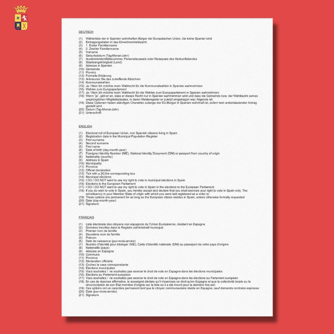🗳️🗳️3 DÍAS PARA CERRAR EL CENSO ELECTORAL 🗳️🗳️ 🗳️🗳️3 DÍAS PARA CERRAR EL CENSO ELECTORAL 🗳️🗳️
