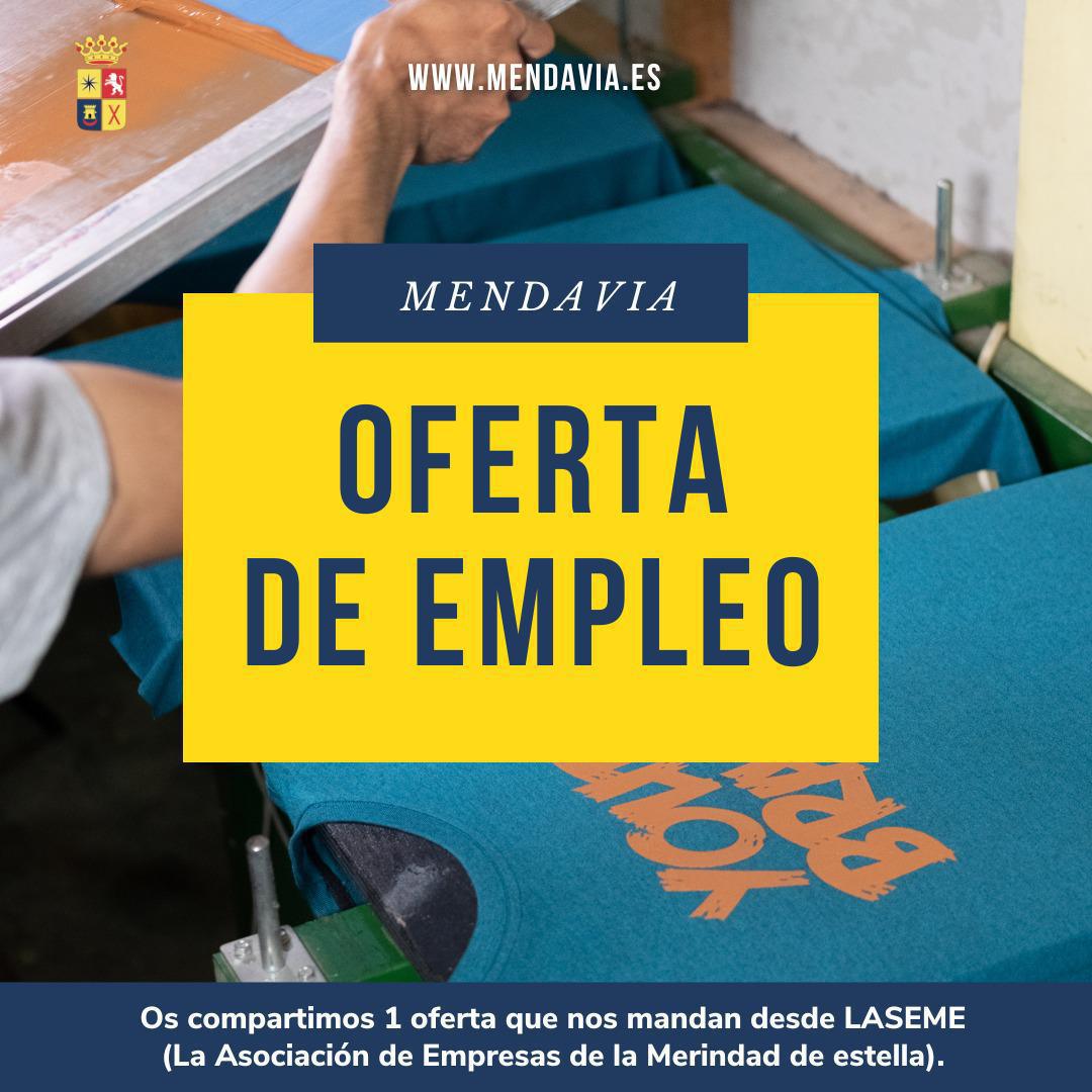👉🏻🚨 NUEVA OFERTA DE TRABAJO 🚨👇🏻