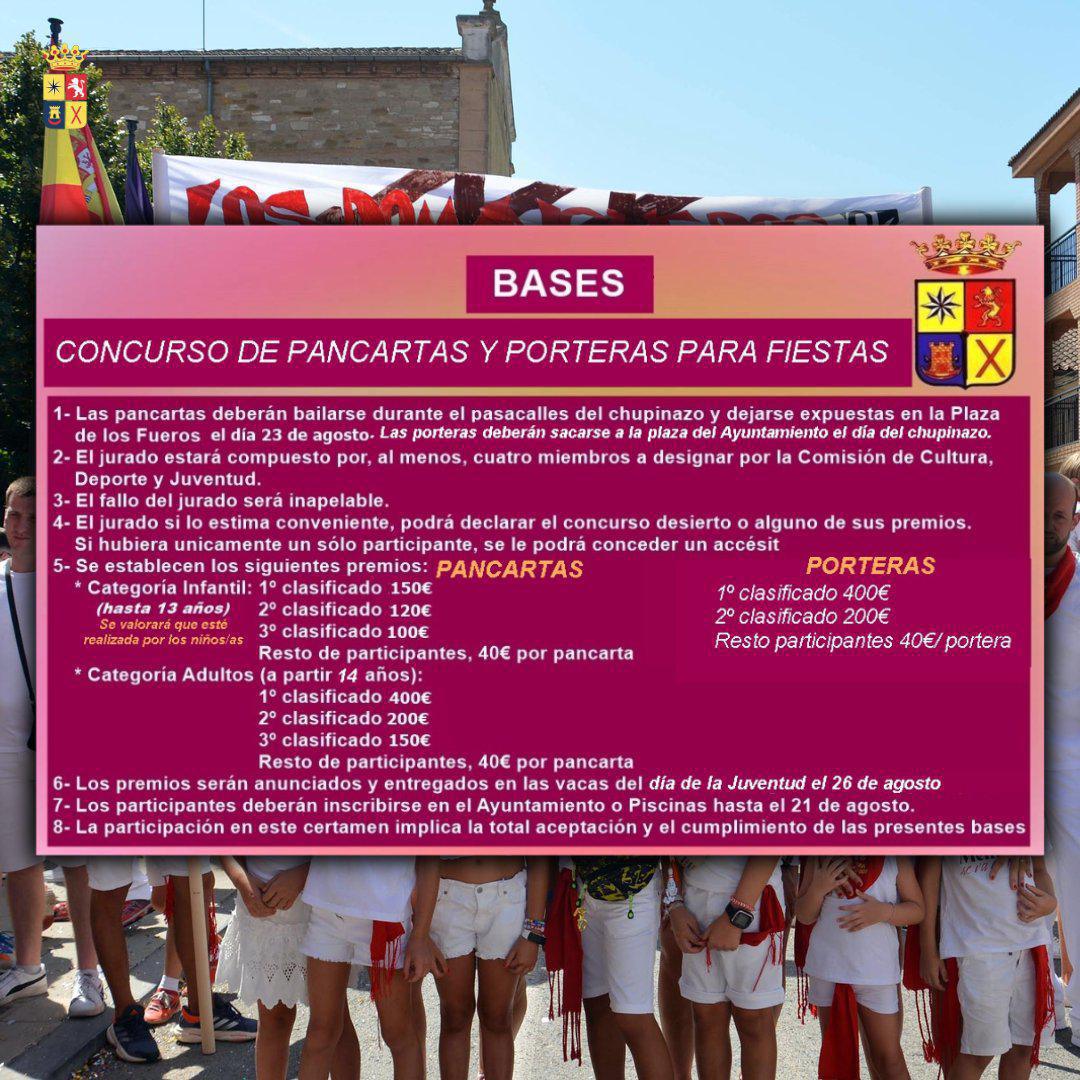 🙌🏻🏆 CONCURSO DE PANCARTAS Y PORTERAS 2024🏆🙌🏻