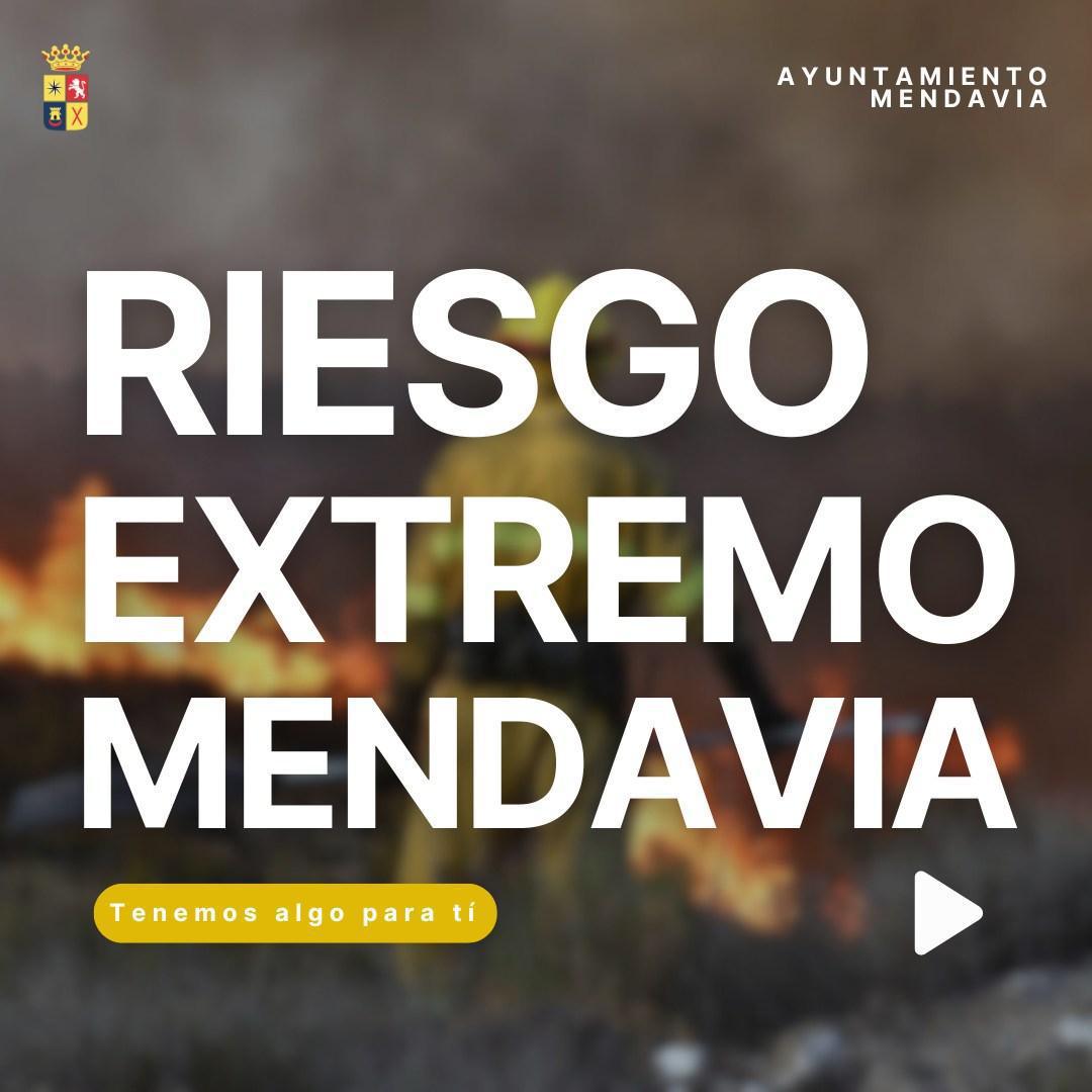 🔥 RIESGO EXTREMO DE INCENDIOS FORESTALES 🔥