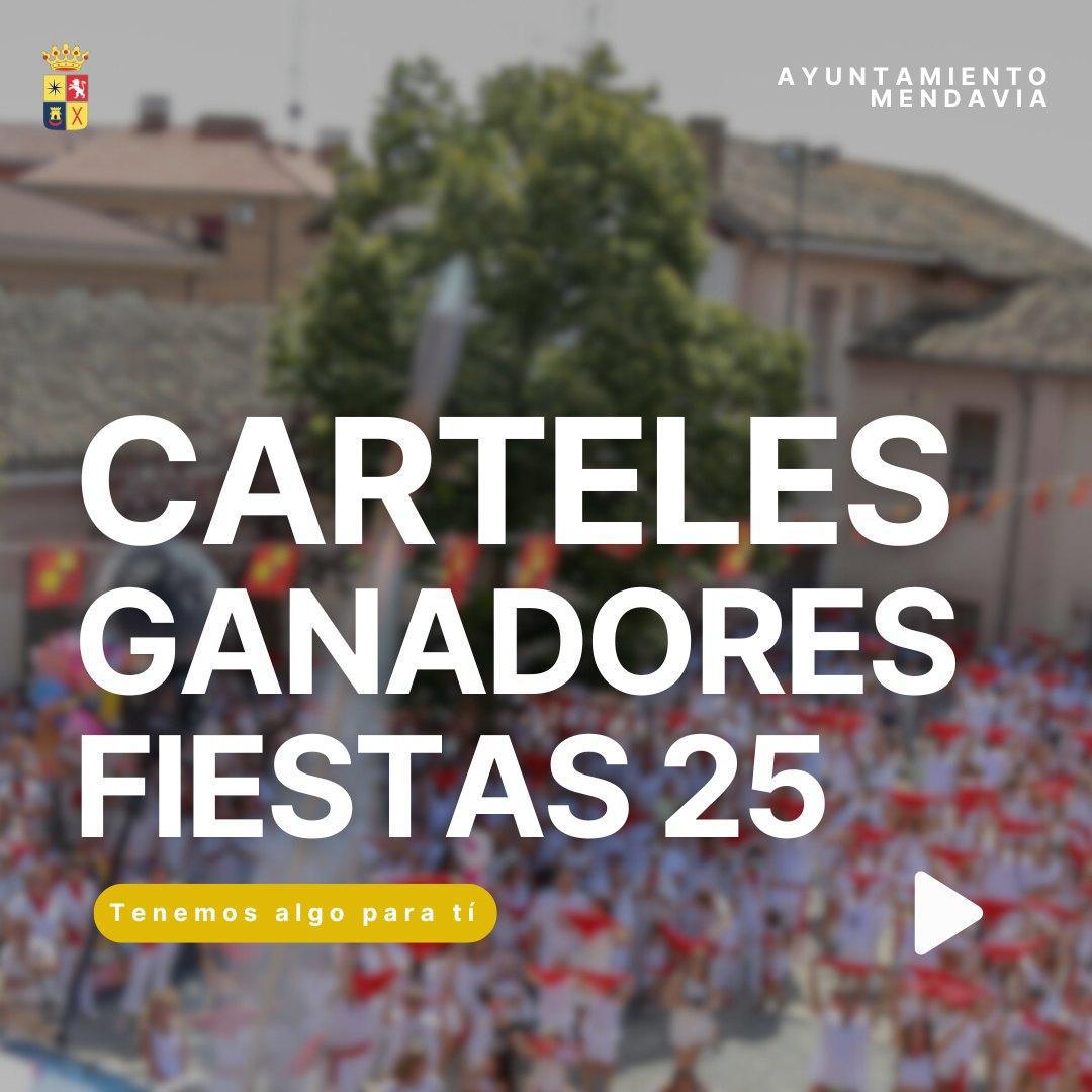 🏆🔻 CARTELES GANADORES FIESTAS 2025 🔻🏆