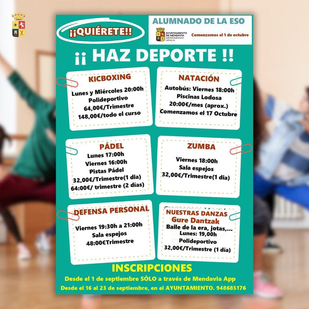 🏃‍♀️💪 QUIÉRETE, HAZ DEPORTE 🏋️‍♂️⚽