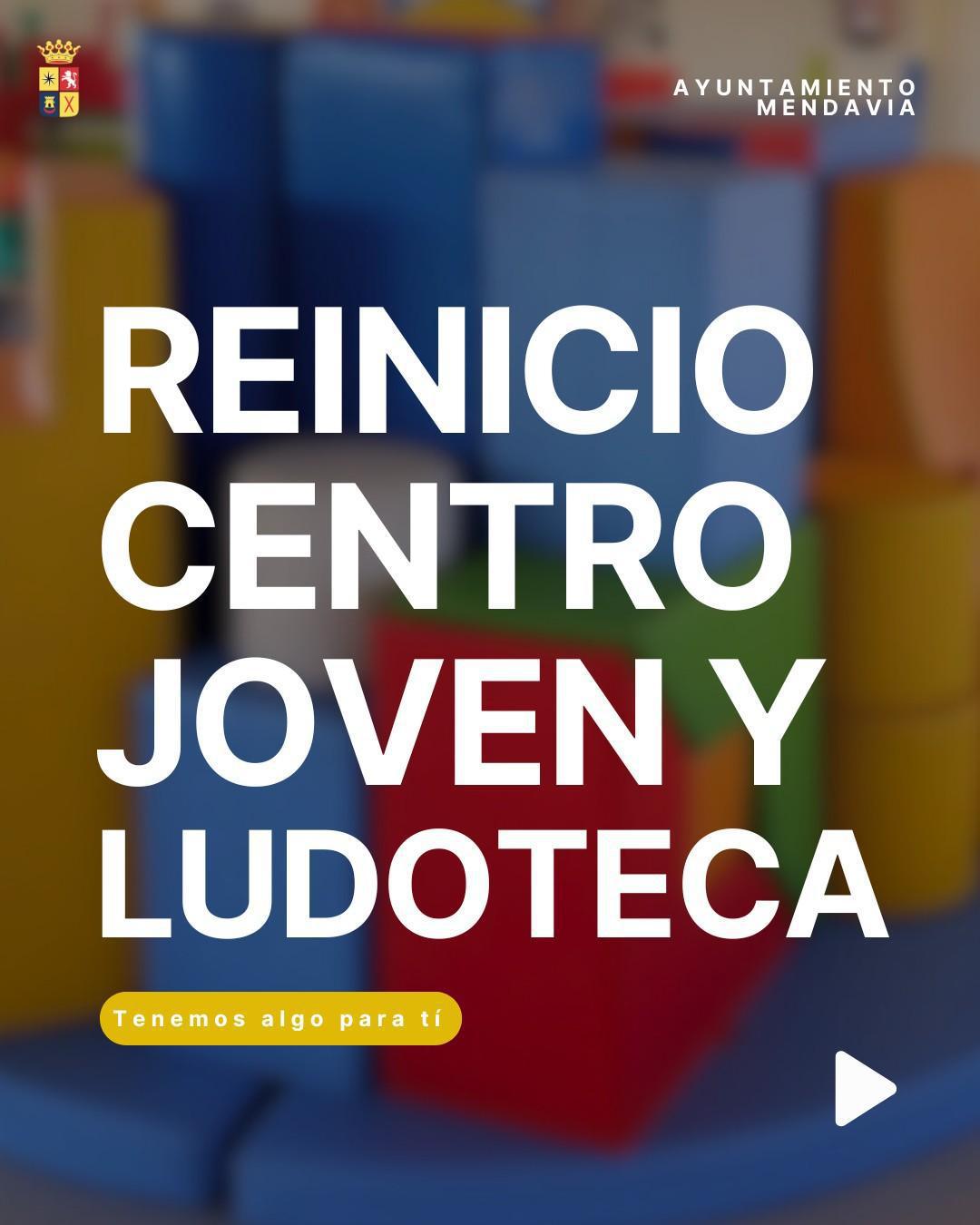 🎉📚 ¡VUELVE LA LUDOTECA Y EL CENTRO JOVEN DE MENDAVIA! 🙌🎲