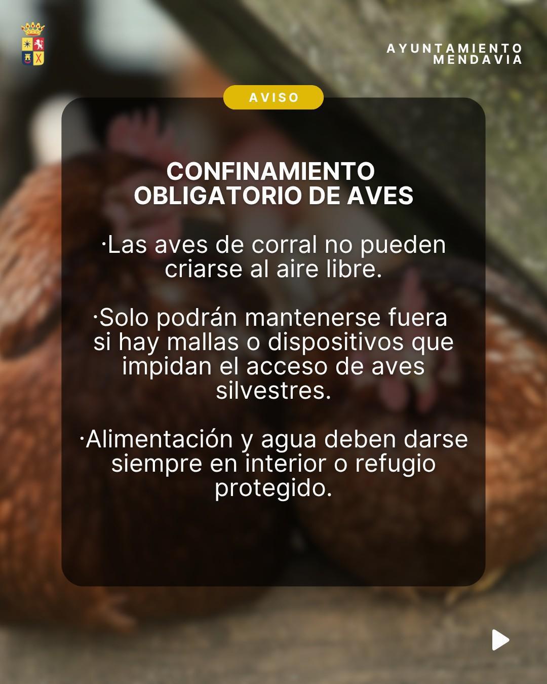 🚨🐔 AVISO IMPORTANTE: MEDIDAS RIESGO GRIPE AVIAR 🐦🚨