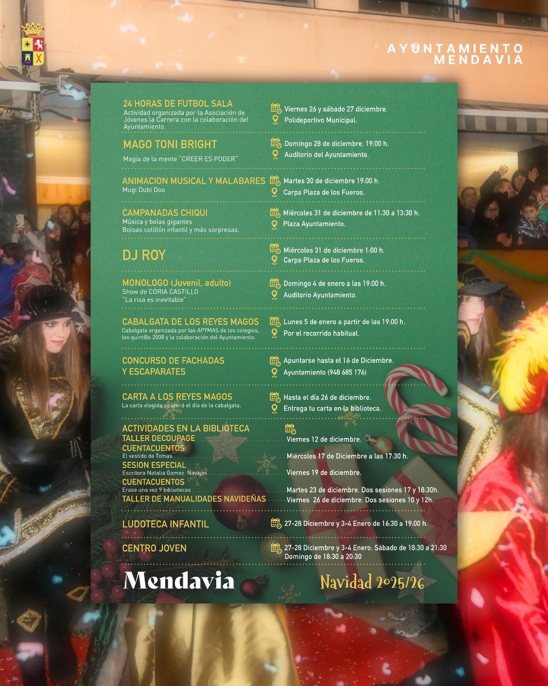 ✨🎄 ¡MENDAVIA, LA NAVIDAD YA ESTÁ AQUÍ! 🎄✨