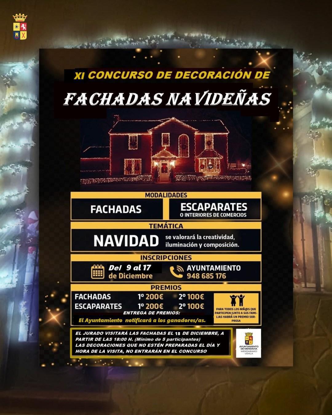 🏠✍️ CONCURSOS NAVIDEÑOS EN MENDAVIA 🏠✍️