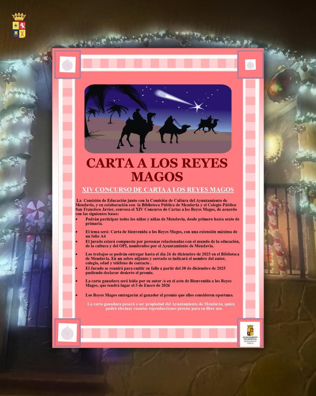 🏠✍️ CONCURSOS NAVIDEÑOS EN MENDAVIA 🏠✍️