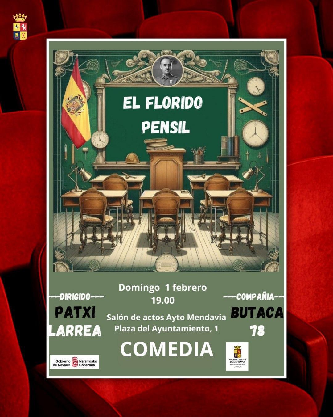🎭📚 TEATRO EN MENDAVIA: "EL FLORIDO PENSIL" 🎭📚