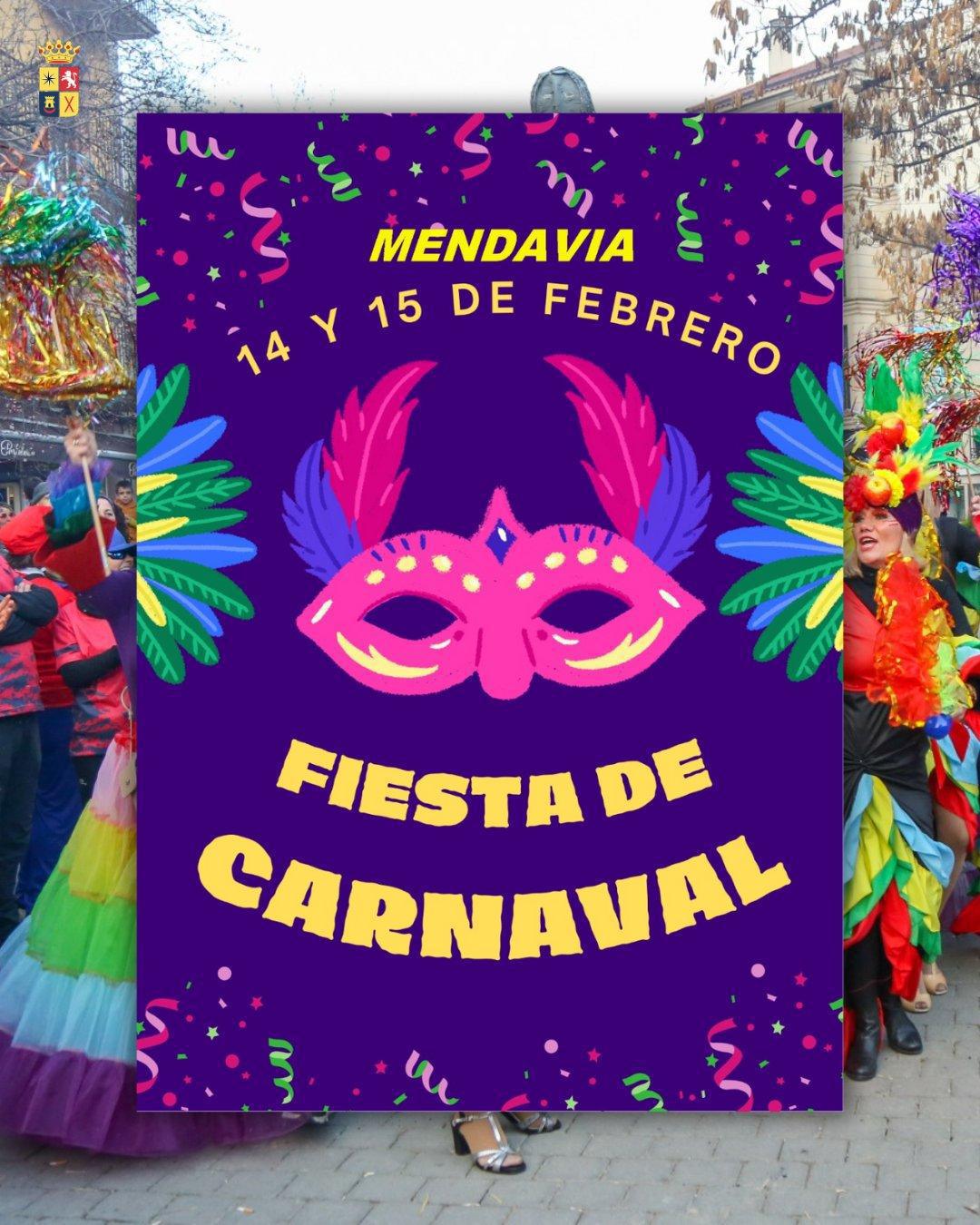 🎭🎊 VIVE EL CARNAVAL 2026 EN MENDAVIA 🎊🎭