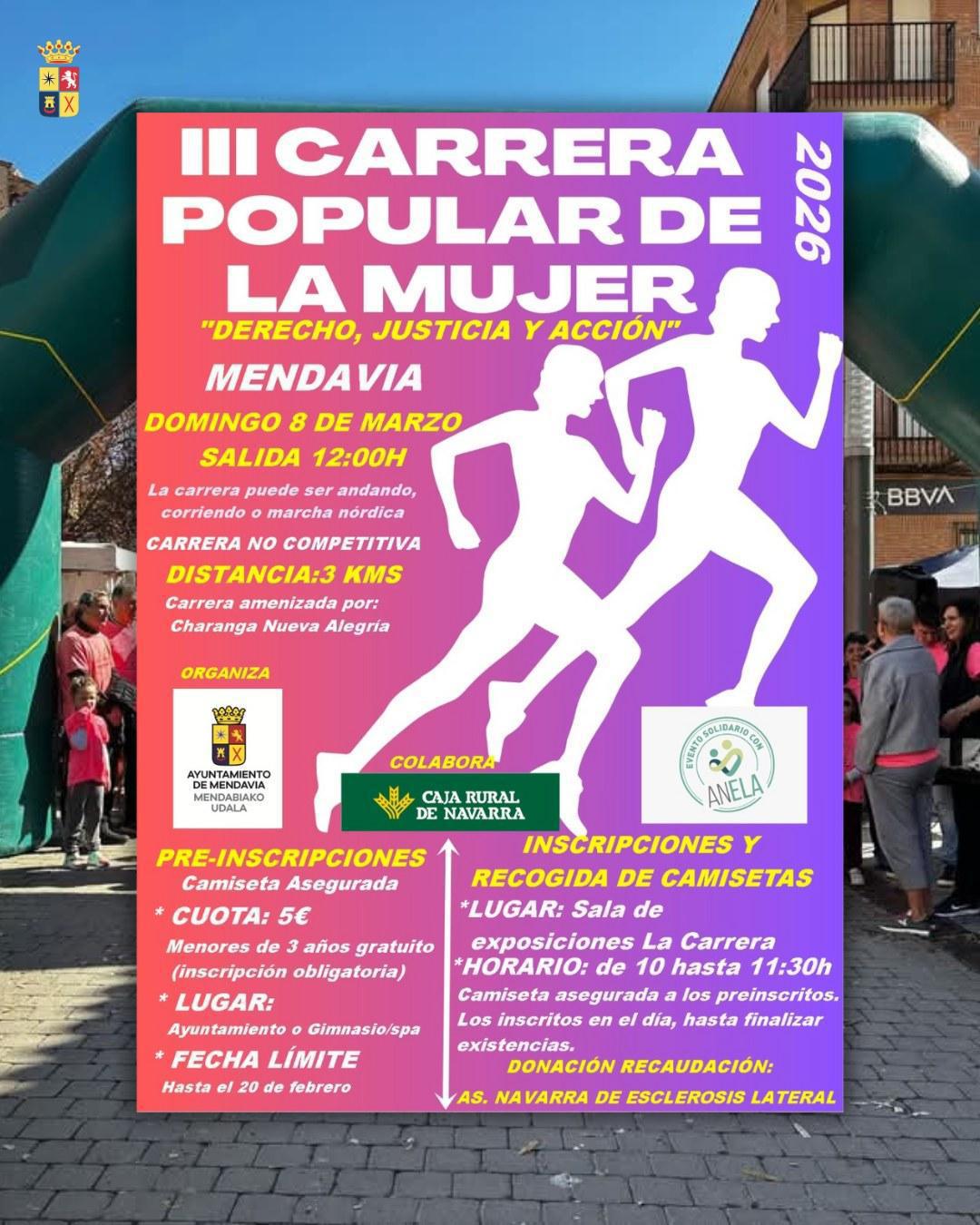 🏃‍♀️💜 III CARRERA POPULAR DE LA MUJER 🏃‍♀️💜