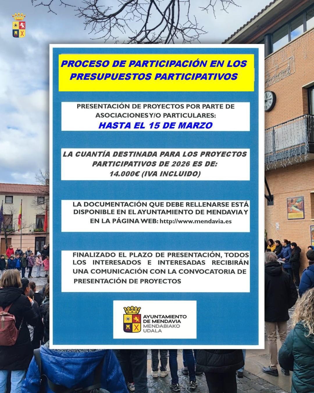 🏫🗳️ PRESUPUESTOS PARTICIPATIVOS 2026 🗳️🏫