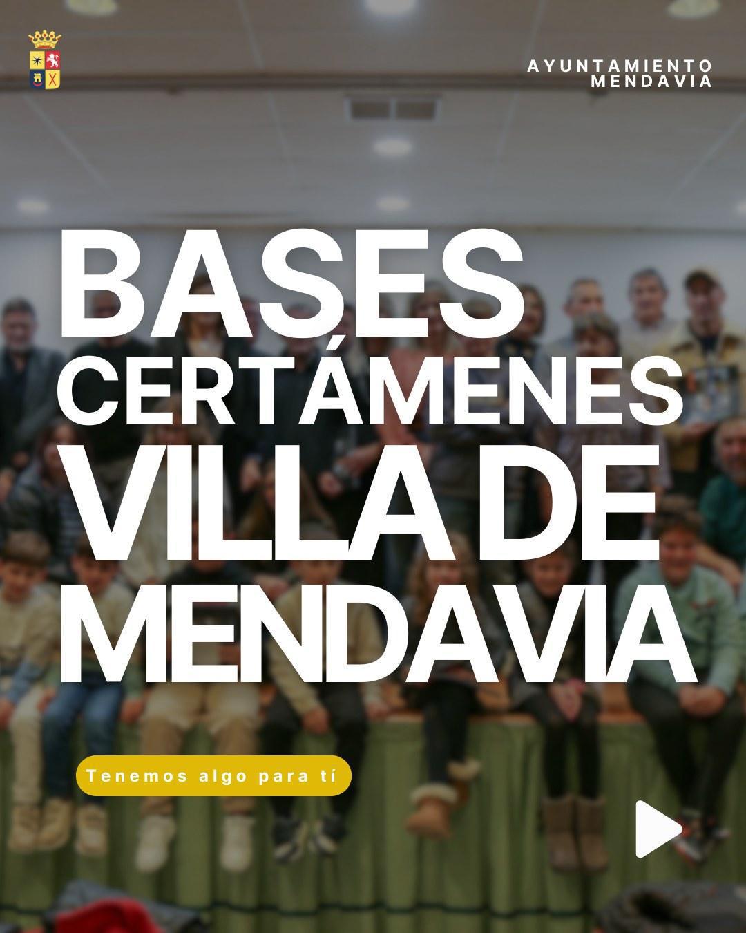 🎨✍️ CERTÁMENES VILLA DE MENDAVIA 2026 📸🖼️