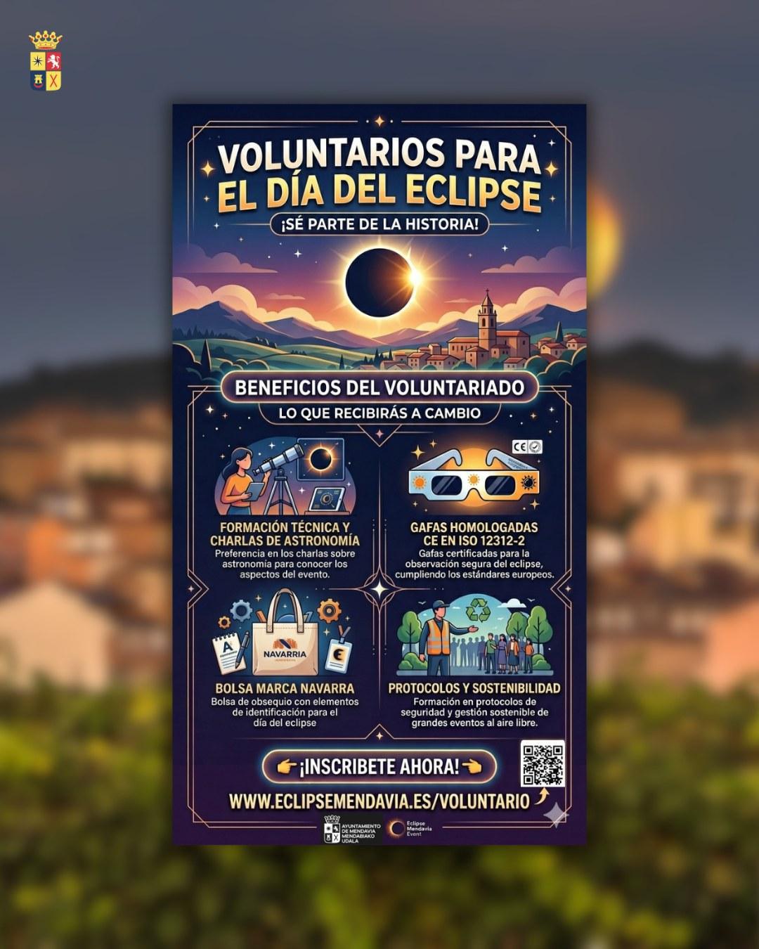 🔭🙋‍♀️ CAMPAÑA DE VOLUNTARIADO: ECLIPSE SOLAR 2026 🙋‍♂️🌑
