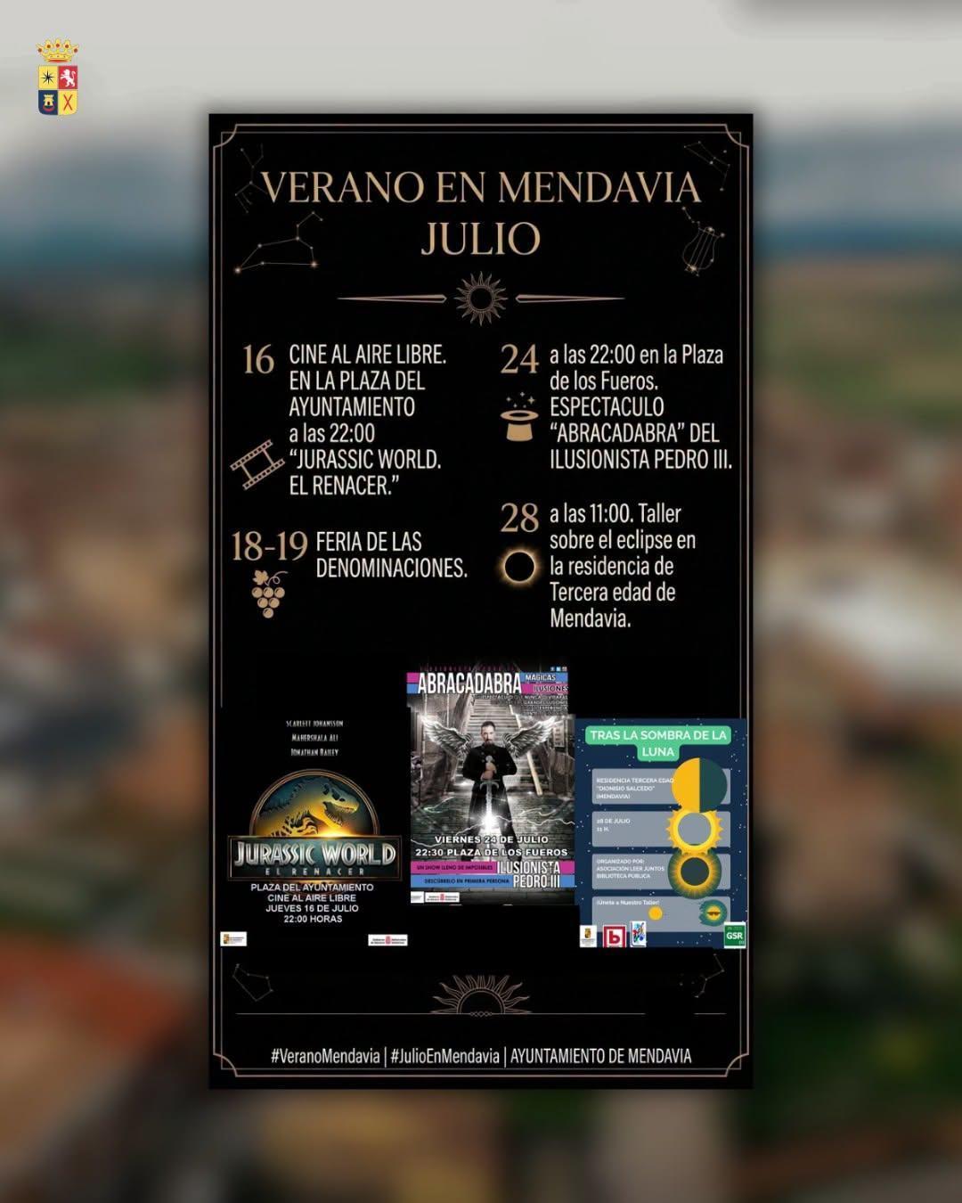 🔴📆 AGENDA VERANO: JULIO COMPLETO 🔴📆