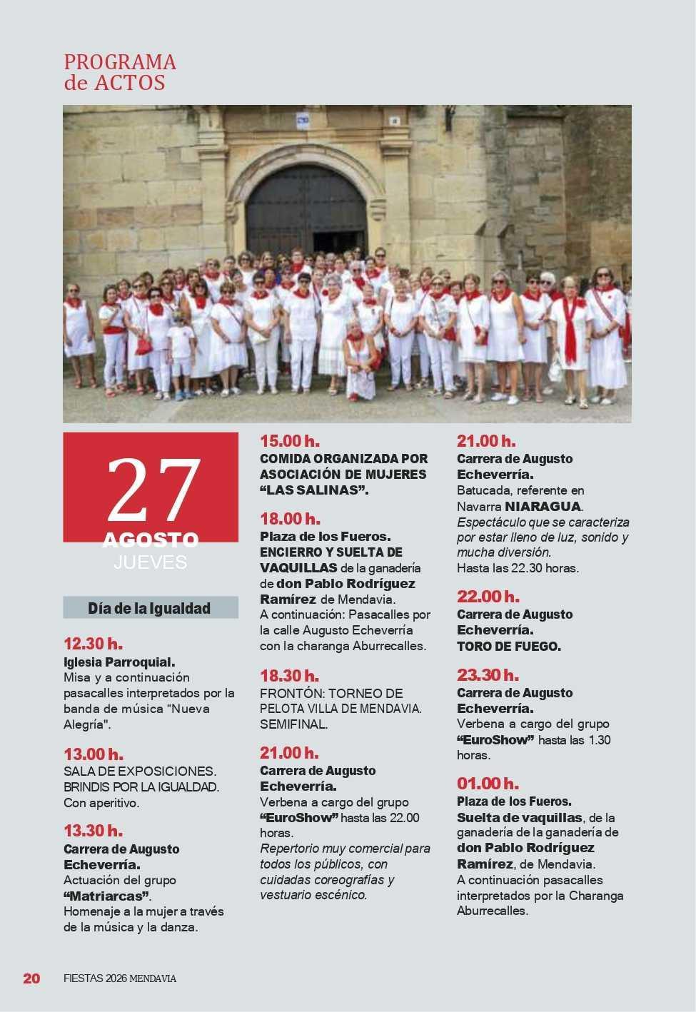 🙌🏻🔻PROGRAMA FIESTAS PATRONALES 2026 🔻🙌🏻