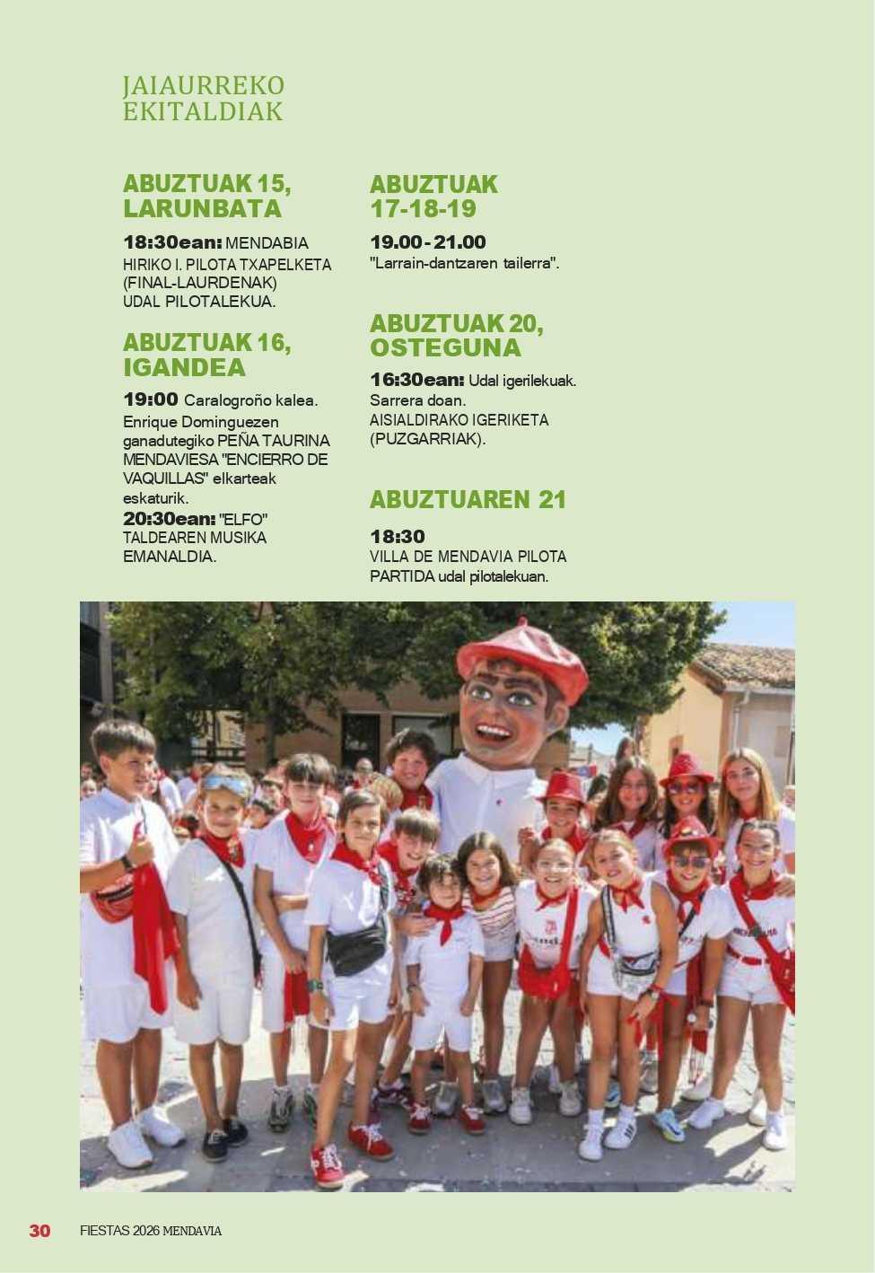 🙌🏻🔻PROGRAMA FIESTAS PATRONALES 2026 🔻🙌🏻