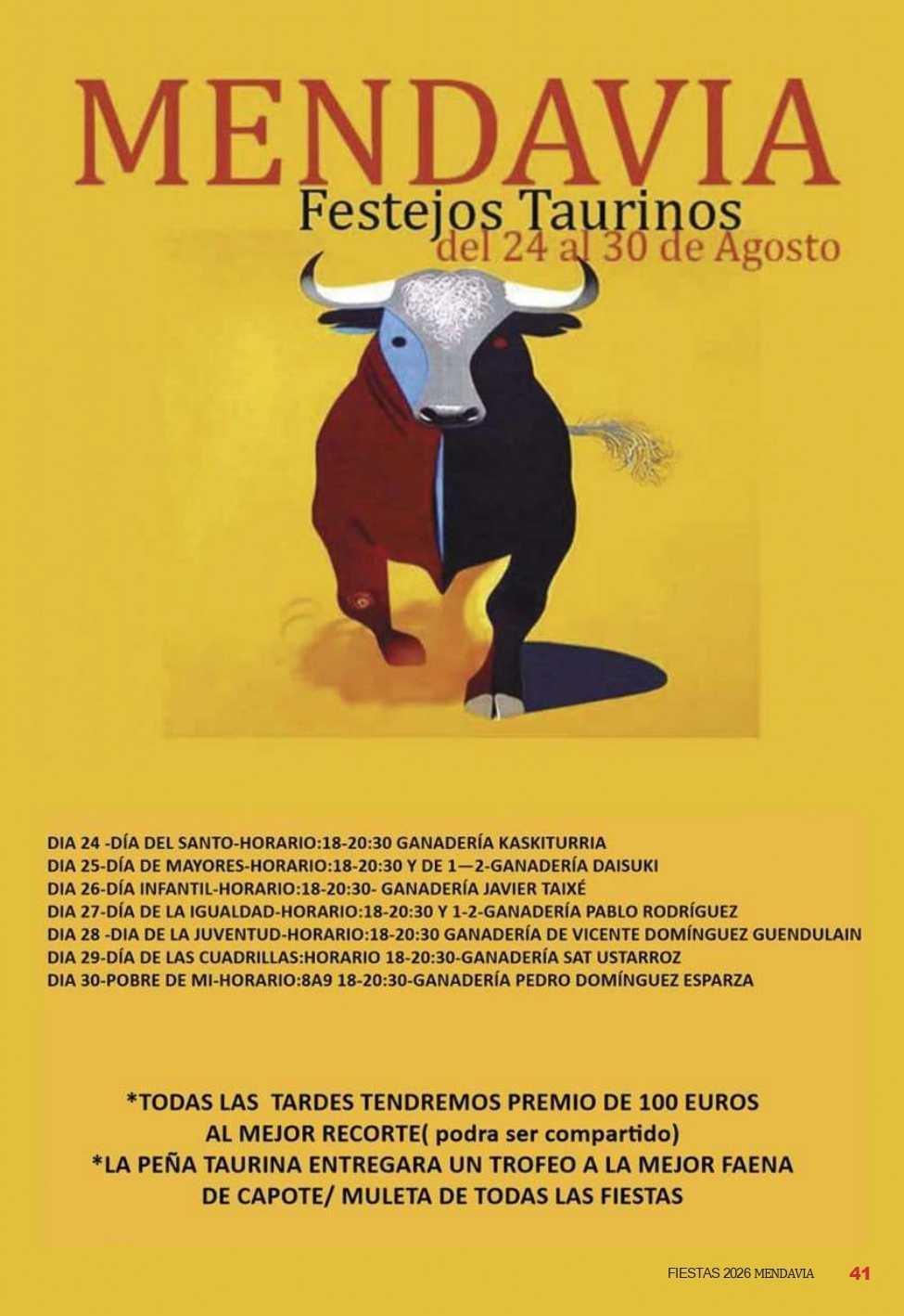 🙌🏻🔻PROGRAMA FIESTAS PATRONALES 2026 🔻🙌🏻