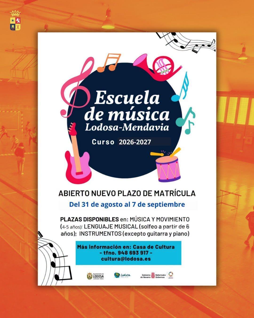 ✍🏻🤸🏻‍♀️CURSOS 2026-2027: MÚSICA Y DEPORTE 🤸🏻‍♀️✍🏻