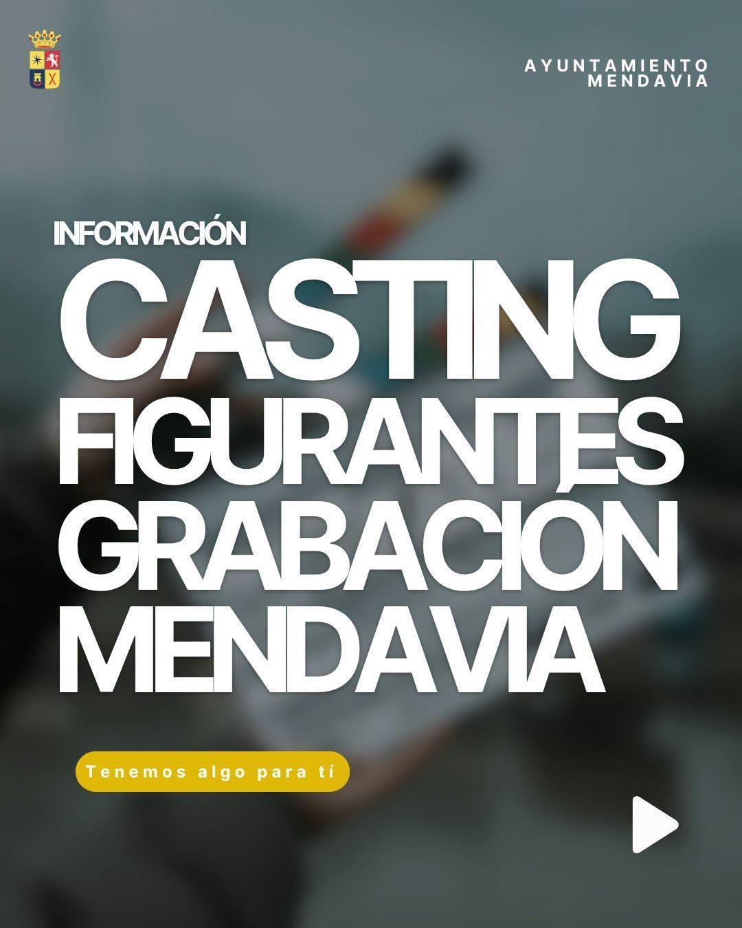 🍿 CASTING DE EXTRAS: CORTOMETRAJE EN MENDAVIA 🍿