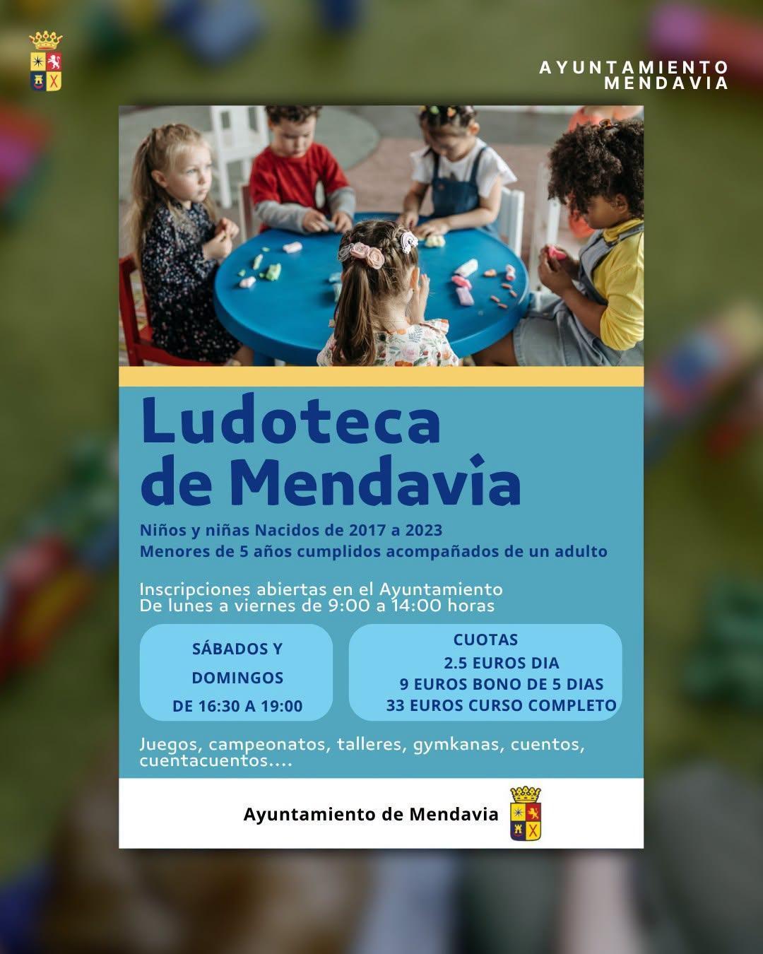 📌📚 INSCRIPCIONES: LUDOTECA Y CENTRO JOVEN 🎳🎮