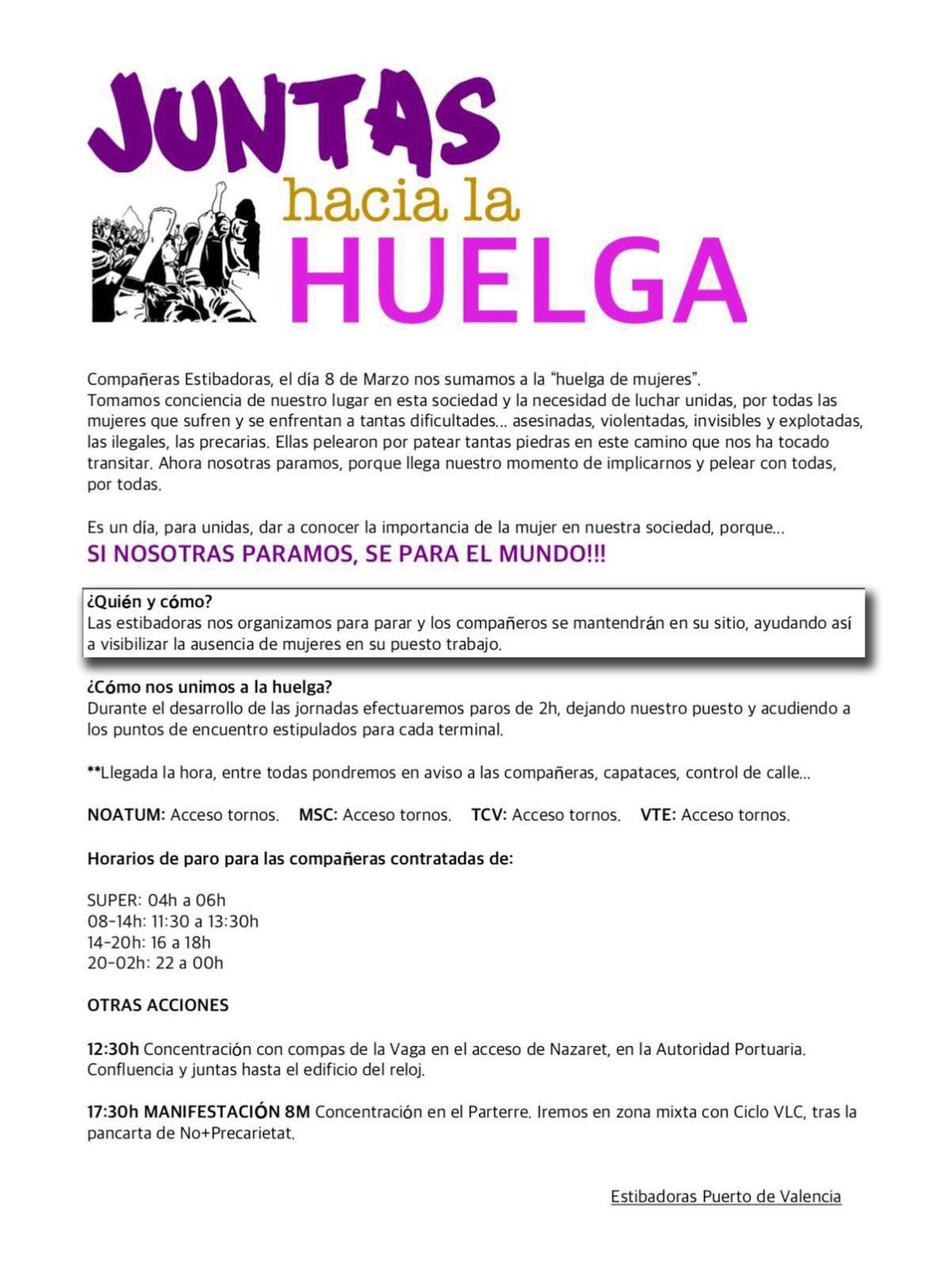 Paro Internacional de Mujeres 8 de Marzo