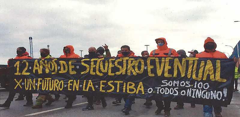 La estiba de Bilbao apura los tiempos para desbloquear el conflicto y evitar otra huelga La estiba de Bilbao apura los tiempos para desbloquear el conflicto y evitar otra huelga