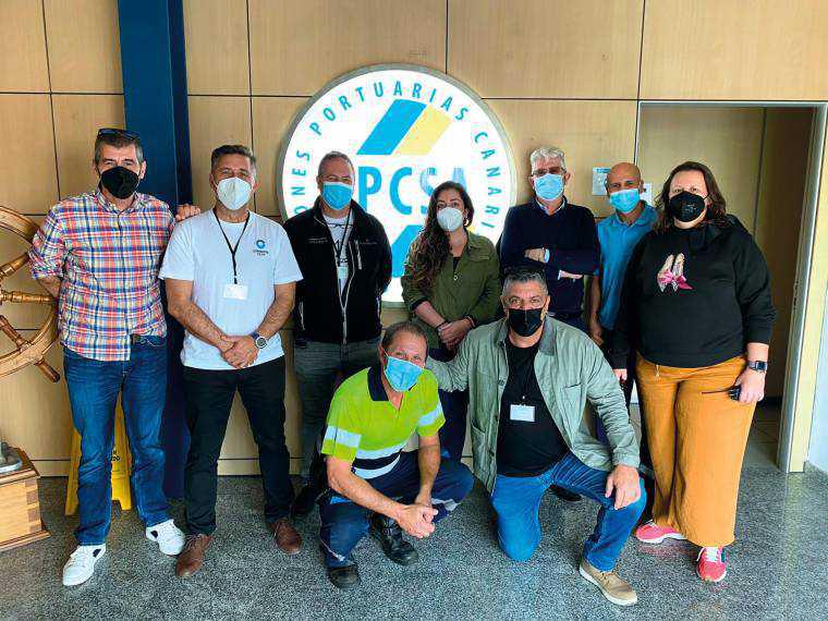 Coordinadora Estatal de Trabajadores de los Puertos se consolida en el puerto de Las Palmas