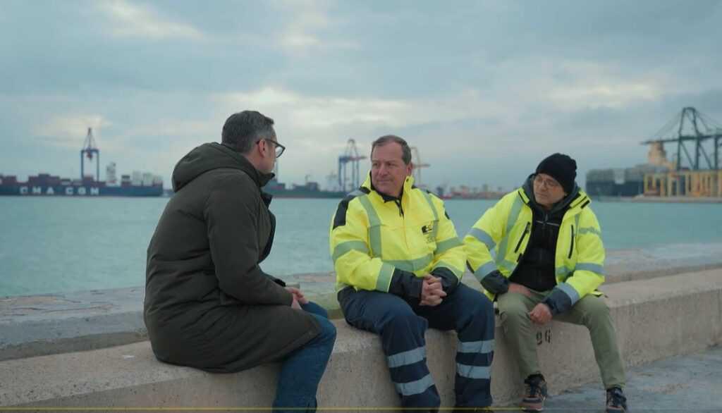 La solidaridad del Puchero Portuario en la Televisión À Punt La solidaridad del Puchero Portuario en la Televisión À Punt